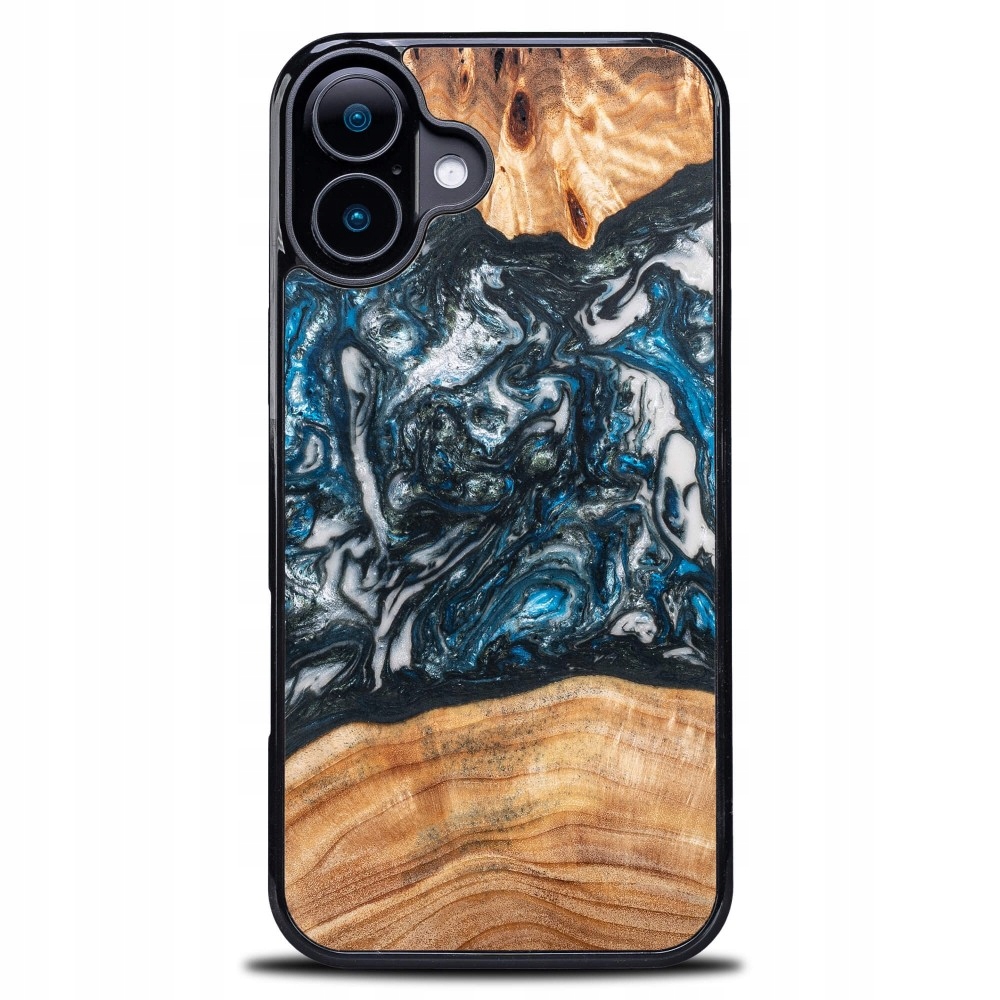 Pouzdro Bewood Unique pro iPhone 16 Plus Planety Země