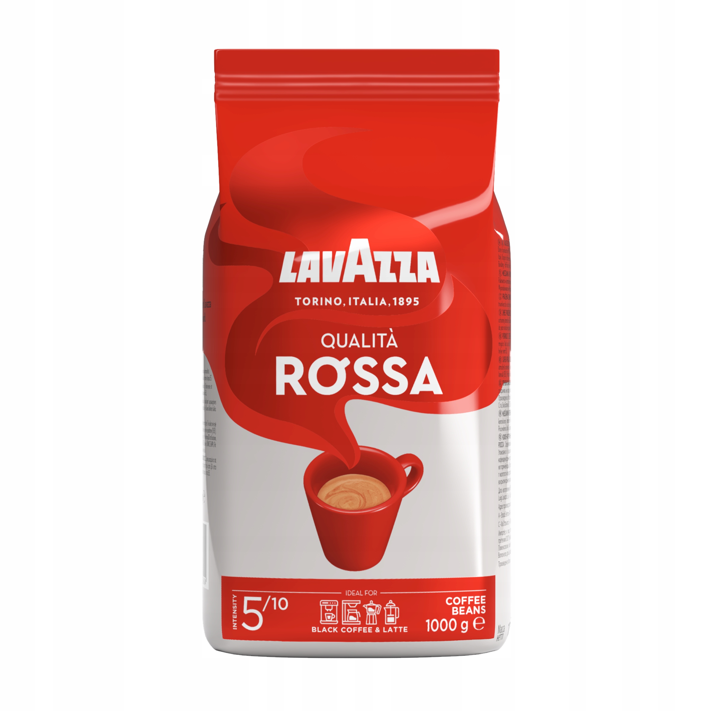 Kawa ziarnista mieszana Lavazza Qualita Rossa 1kg