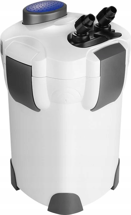 Filtr Kubełkowy Do Akwarium 200-400L Filtracja Bio Chem Lampa Uv 9W Sunsun