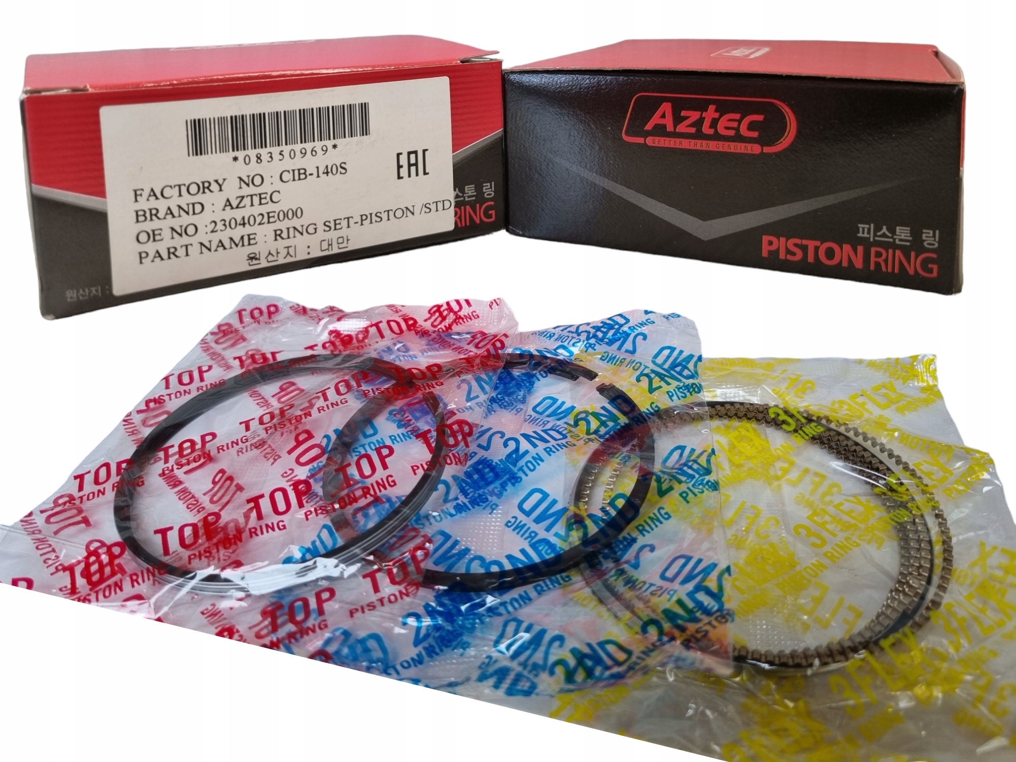 230402E000 - TUCSON OPTIMA SPORTAGE 2.0 ПОРШНЕВІ КІЛЬЦЯ