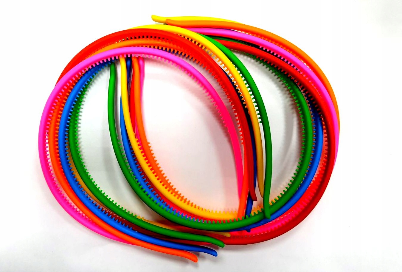 OPASKA DO WŁOSÓW KAUCZUK KOLORY HURT 6 szt PL Kolor inny kolor