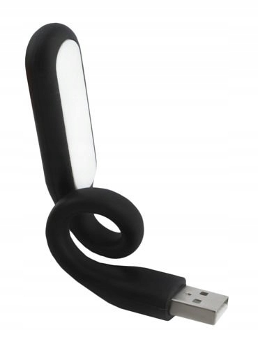

Lampka silikonowa Usb czarna Led Giętka Na Usb