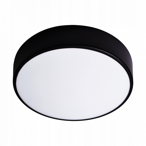 Stropné Svietidlo s čiernym matným tienidlom, priemer 40 cm 43 W 4000 K 4750 lm
