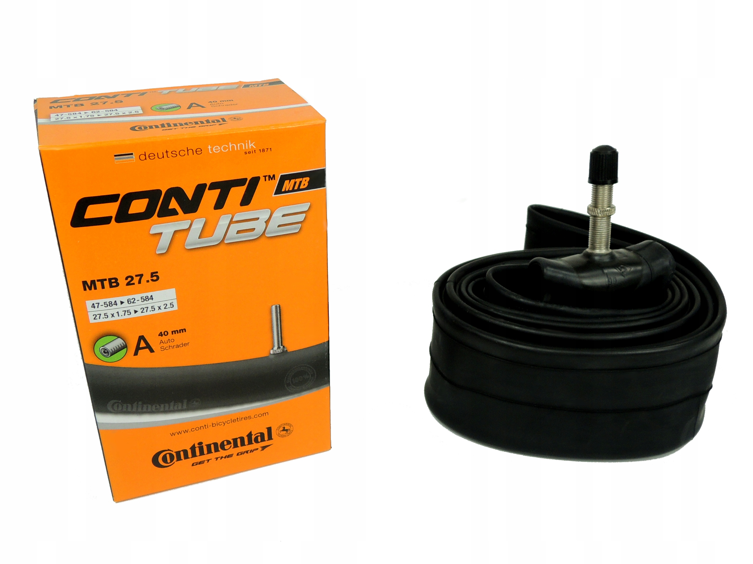 

Dętka Rower Continental Mtb 27,5 1,75-2,5 Av 40mm