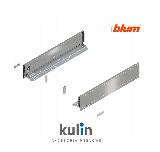 Blum 770M4502I Legrabox Pure, boky zásuvky vysoké „M“, NL=450 mm
