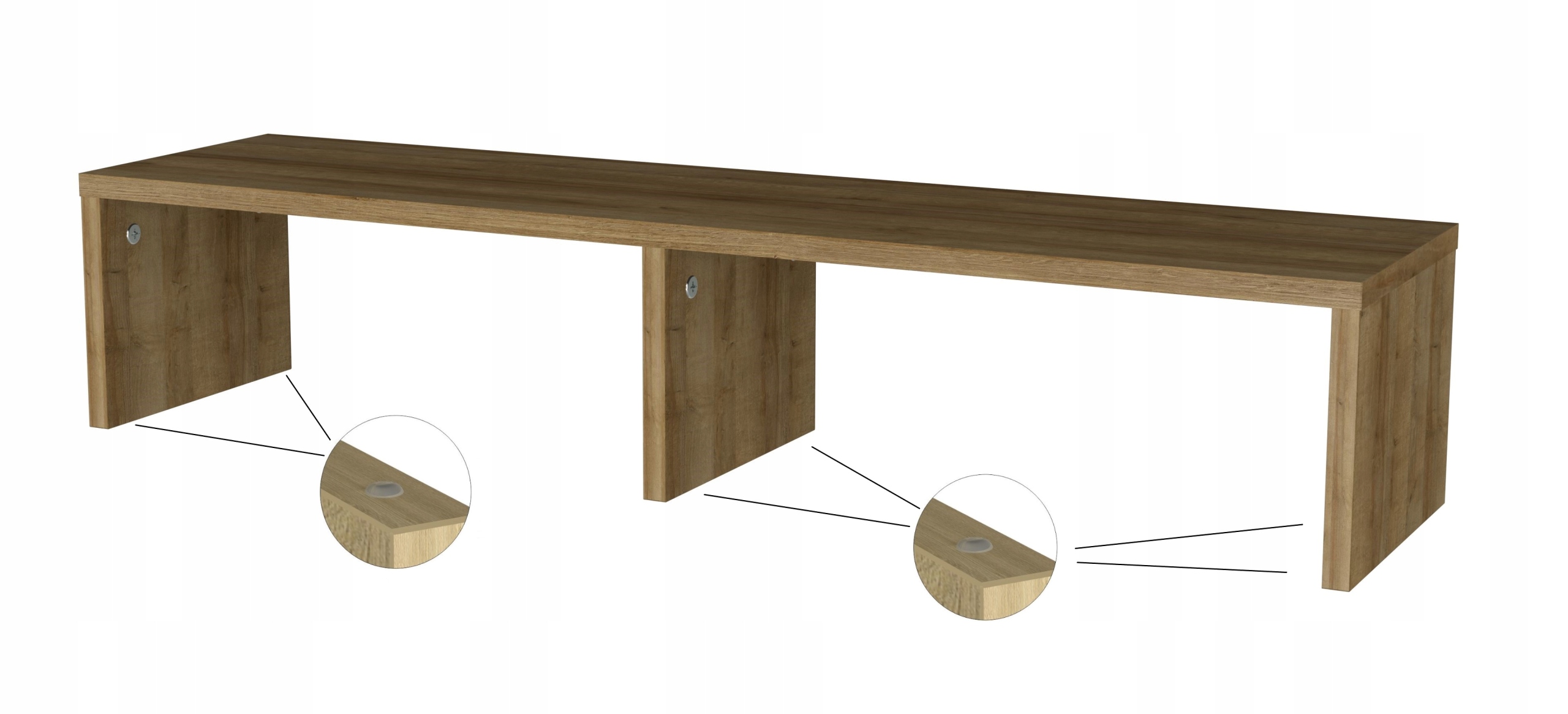 Podstawka Nadstawka Półka *na Wymiar* pod Monitor Ekran Drukarkę Dekoder Tv