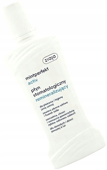 ZIAJA PŁYN DO PŁUKANIA JAMY USTNEJ 500ML REMINARALIZUJĄCY