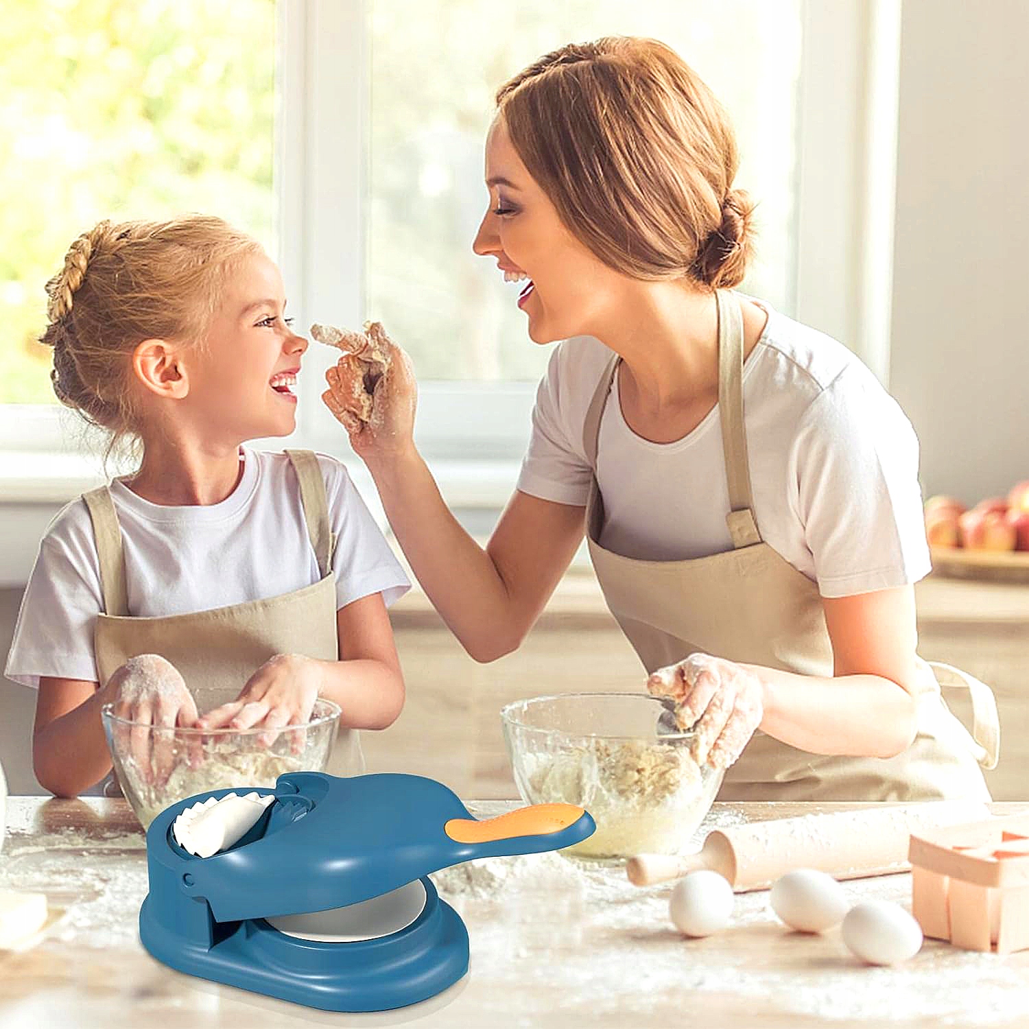 2w1 MASZYNKA DO ROBIENIA PIEROGÓW PIEROGARKA URZĄDZENIE FORMA DO LEPIENIA Marka P&S