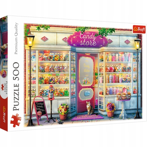 

Puzzle 500 El Sklepik ze słodyczami Trefl 37407