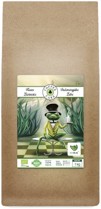 Levně Ecoblik Káva Indonésie Žába 1 kg Zrnková Ekologická Arabica 100% Kakaová