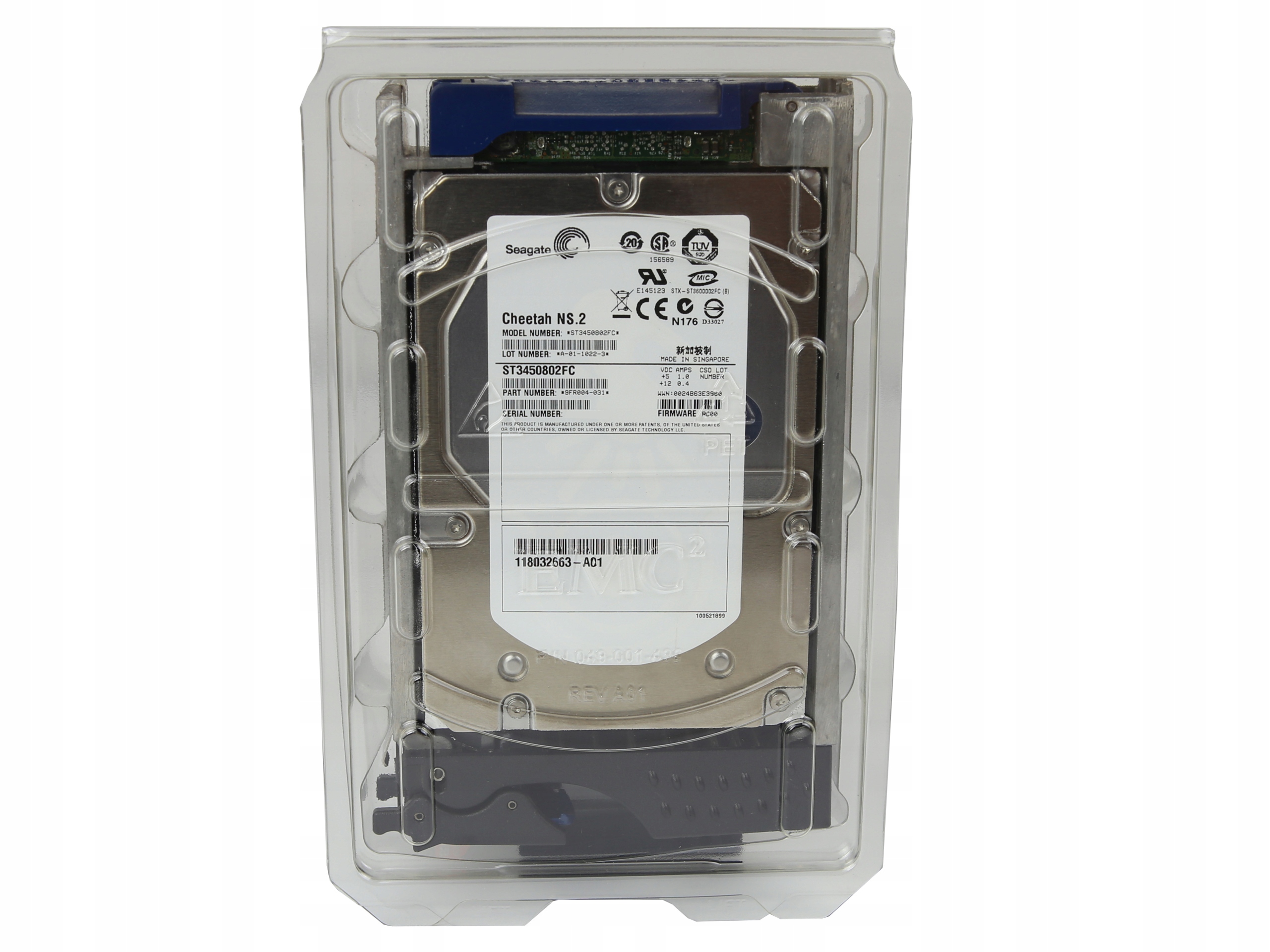 Dell Emc Seagate Hdd 005048954 450GB 10K 4Gbps 3.5" Fc rámeček 0G454P Nový