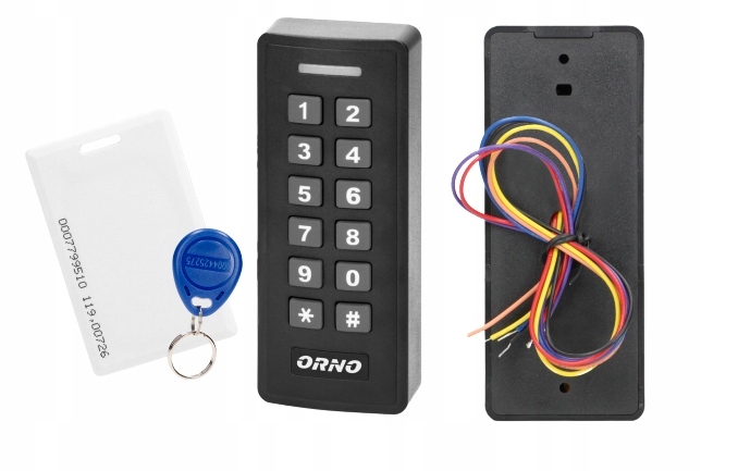 Kódový Zámek S Čtečkou Karet IP20 Antracit