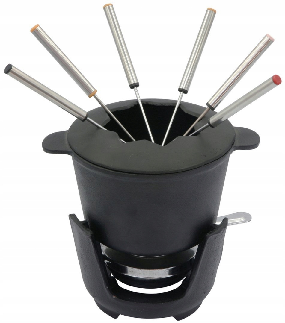 Litinová Fondue Sada Pro 6 Osob Kinghoff KH-1195