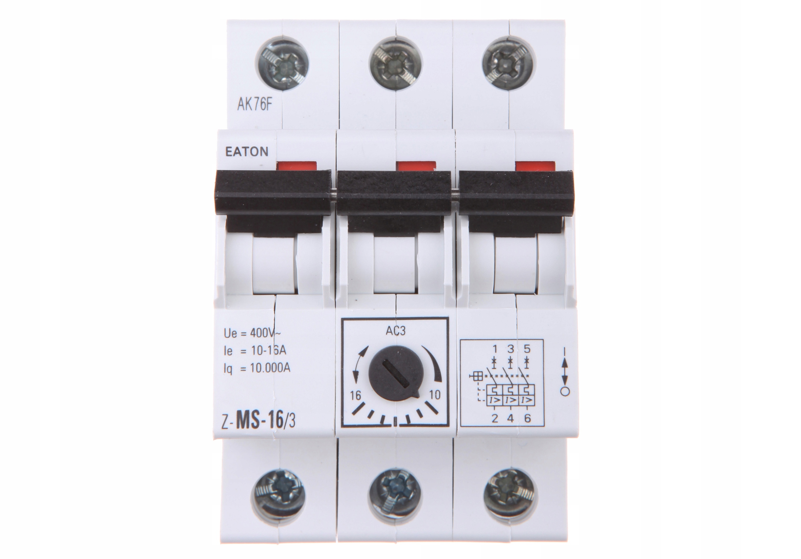 Z-MS-16.0/3 Wyłącznik Silnikowy 16.0A 230V Ac 10KA 248412