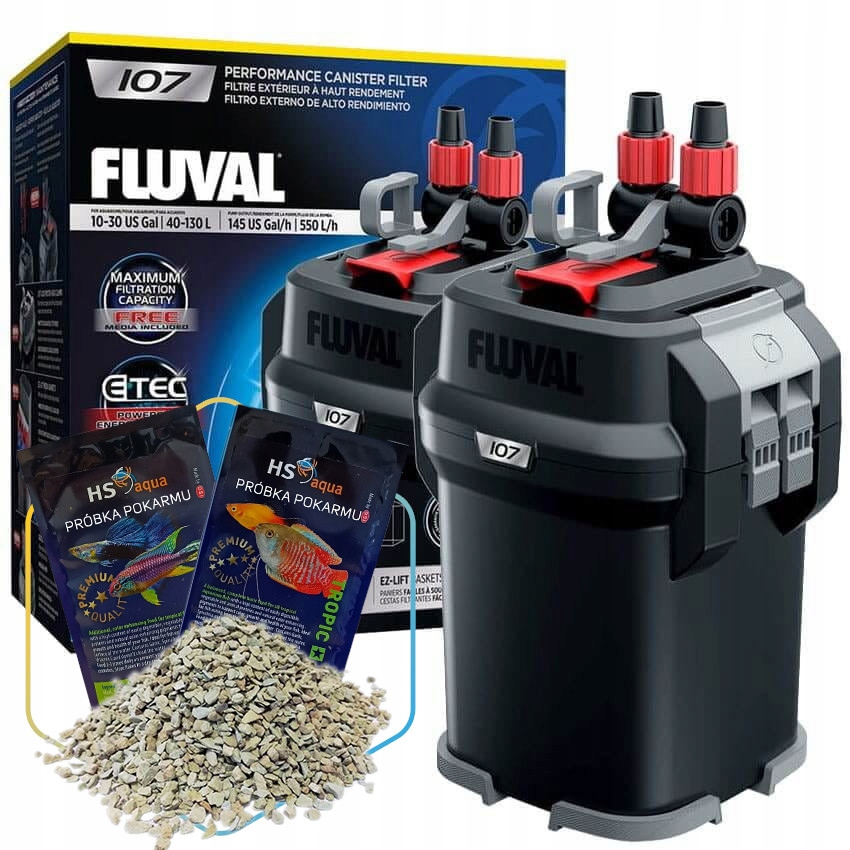 Levně Vnější Filtr Hagen Fluval 107 až 130L Bonus