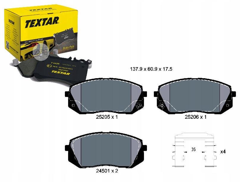 TEX2520501 Kostky Ham. Hyundai Přední I40/IX35/TUCS Asistent řidiče #33