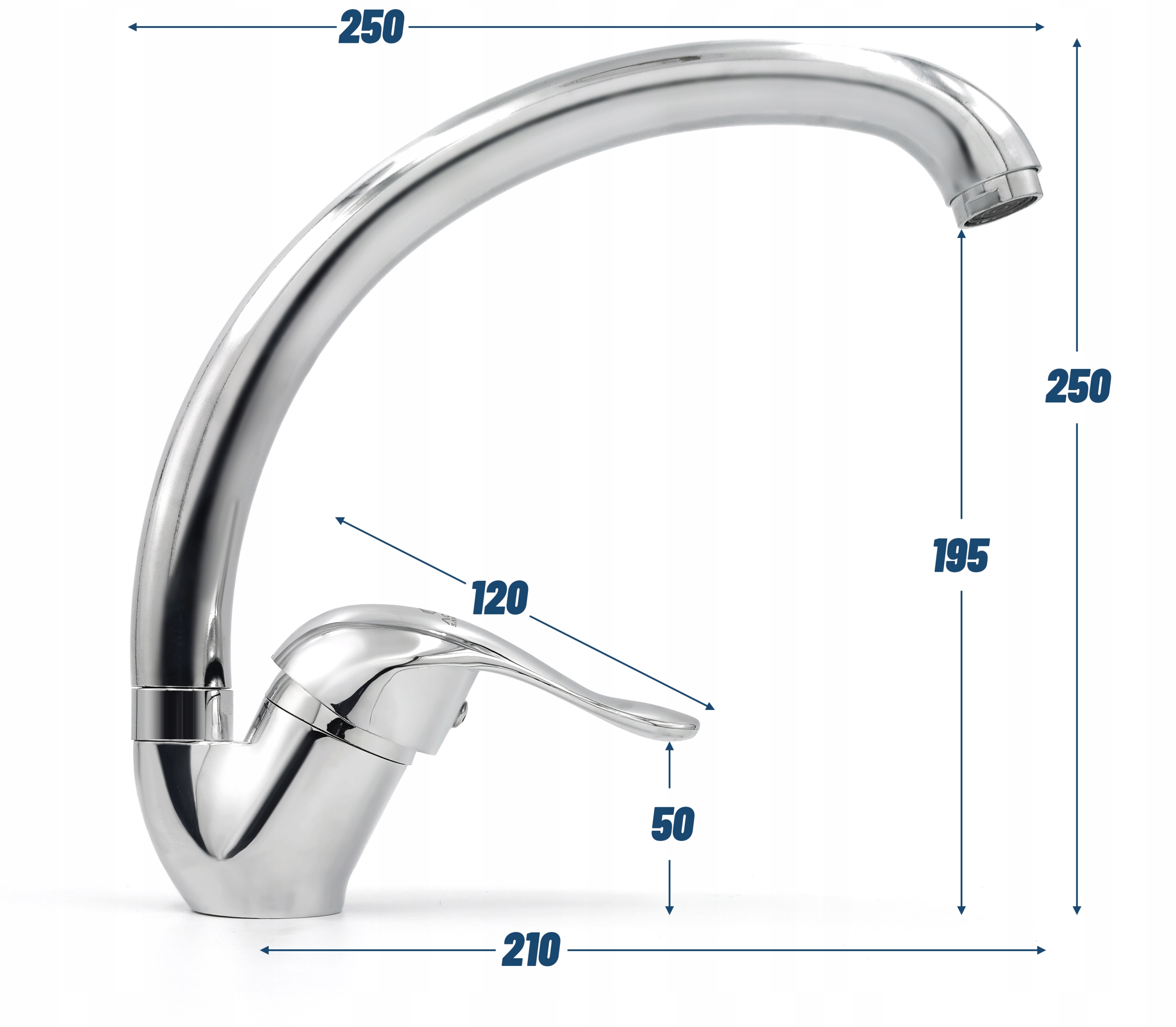 KLASYCZNA BATERIA KUCHENNA UMYWALKOWA ZLEWOZMYWAKOWA KRAN STOJĄCA NABLATOWA Kod producenta K0131