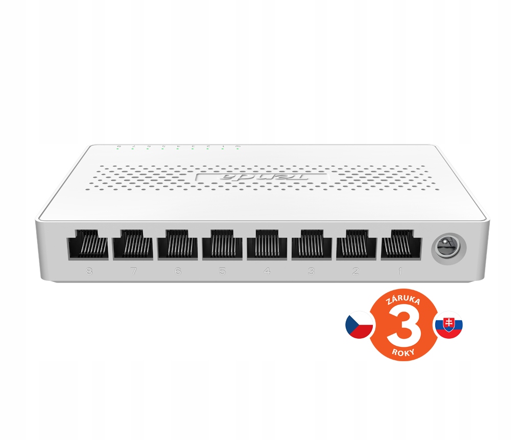 Tenda 8-portový 2,5G Ethernet Switch SM108