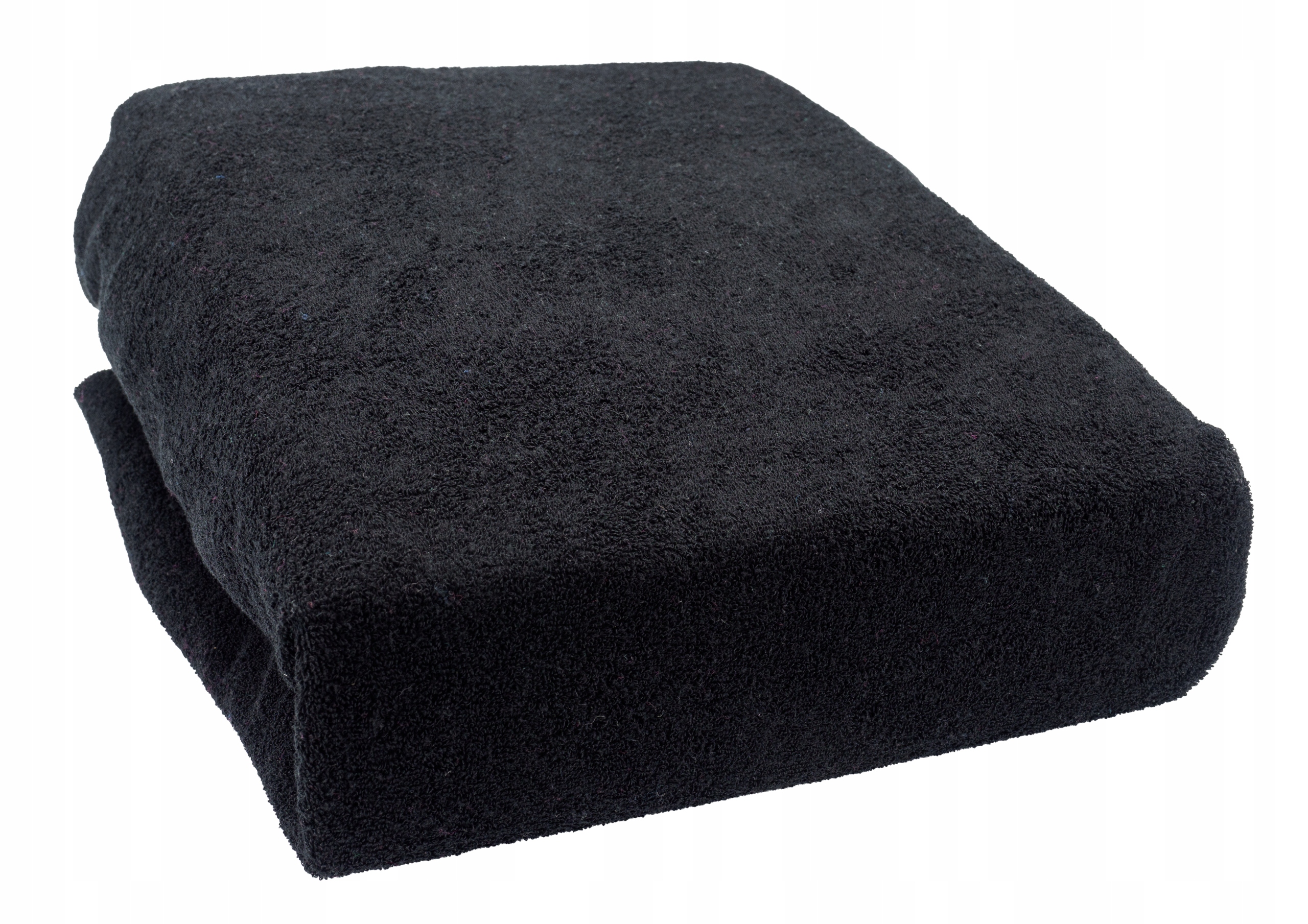 

Prześcieradło frotte z gumką 160x200 czarne Grube