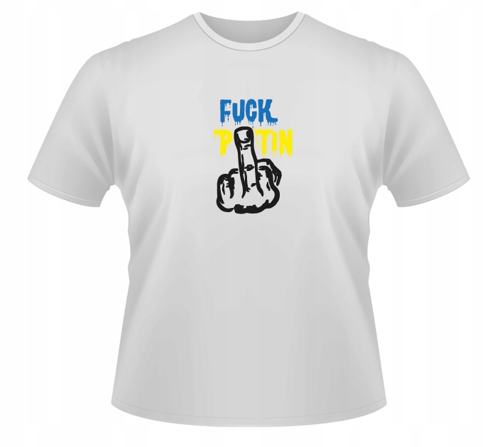 

Koszulka T-shirt Ukraina Fuck Putin Stop War M
