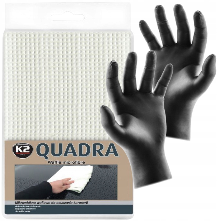 

K2 Quadra Mikrofibra Waflowa Do Osuszania Auta R