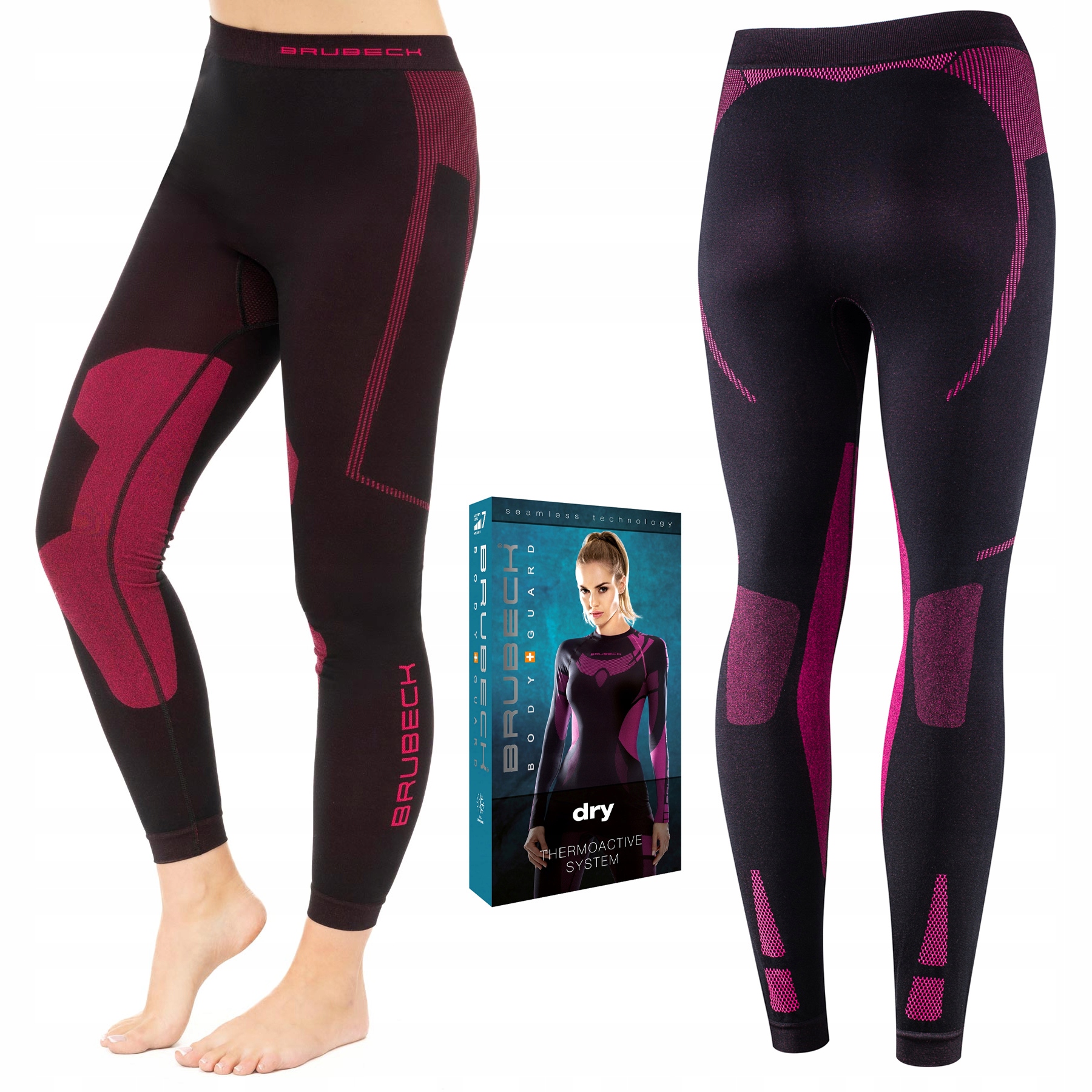 Dámské Termoaktivní sportovní legíny Brubeck Dry S