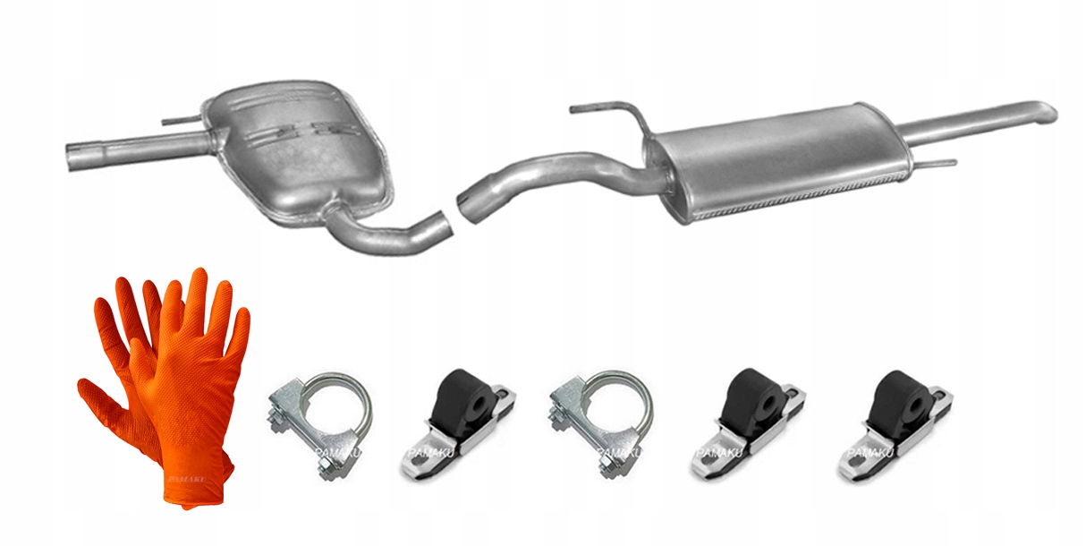 Vw Passat B4 1.6 1.8 2.0 (1993-1996) Sedan Kombi Tlumič Koncový