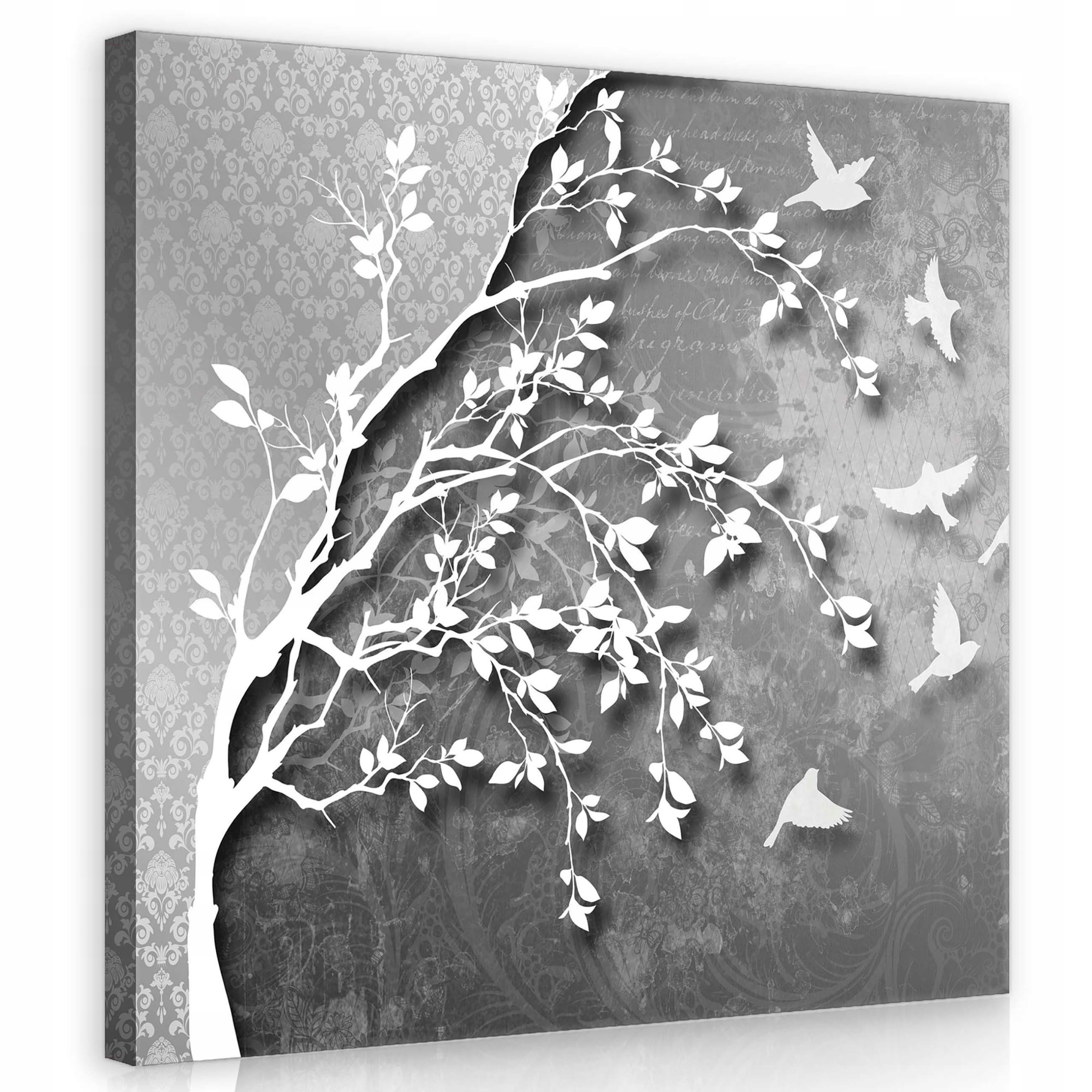 Obraz 80x80 Ptáci v lotu Minimalistická elegance do ložnice