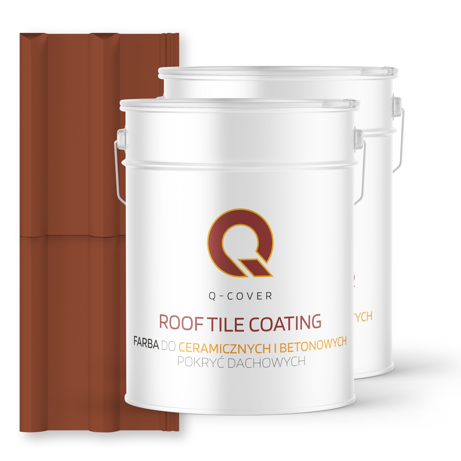 Farba Na Keramické Strechy Tehlová Podložka Ral 8004 74 m2 Lesk