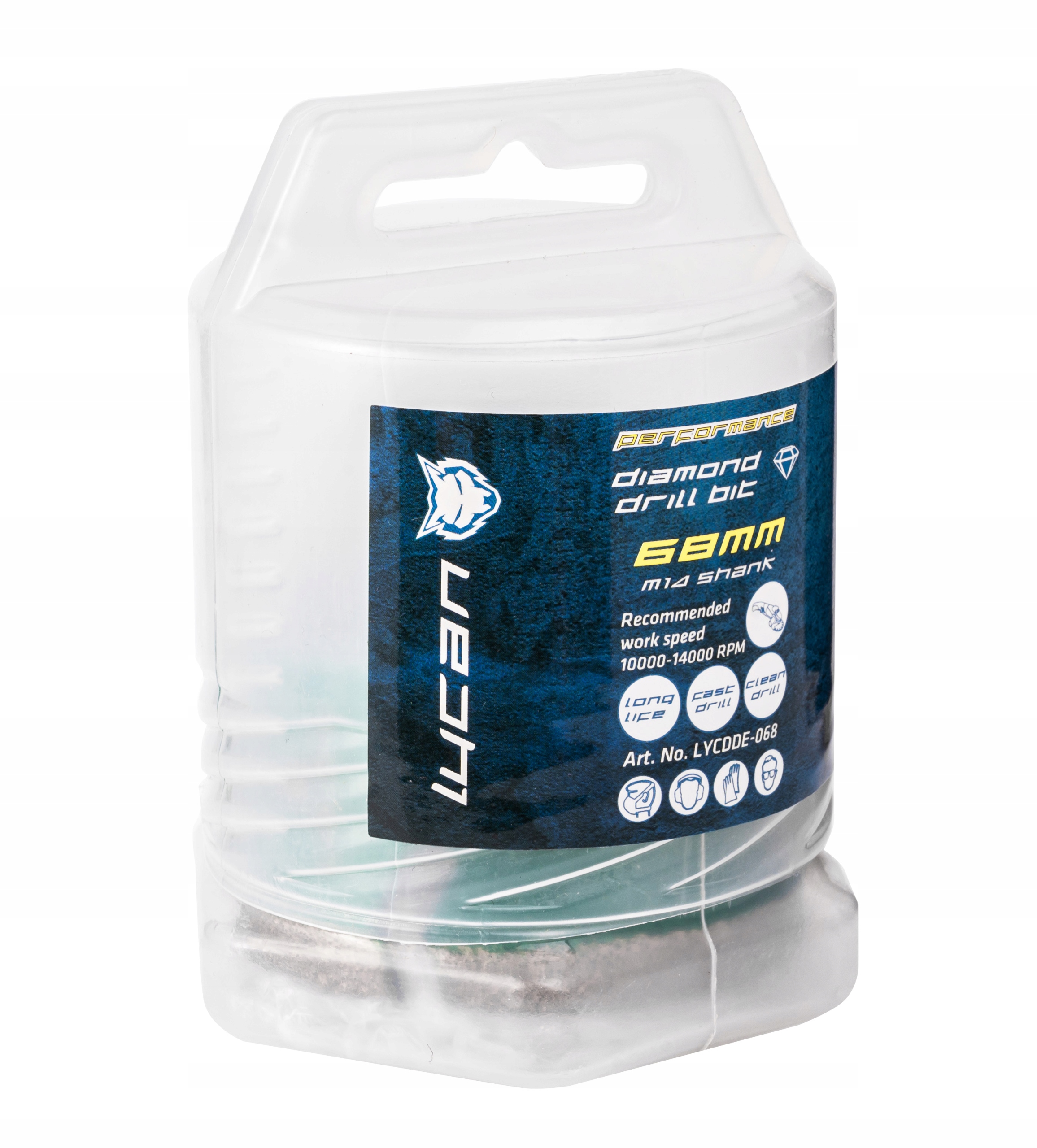 OTWORNICA diamentowa do GRESU 68MM KORONA M14 GRES Marka inny