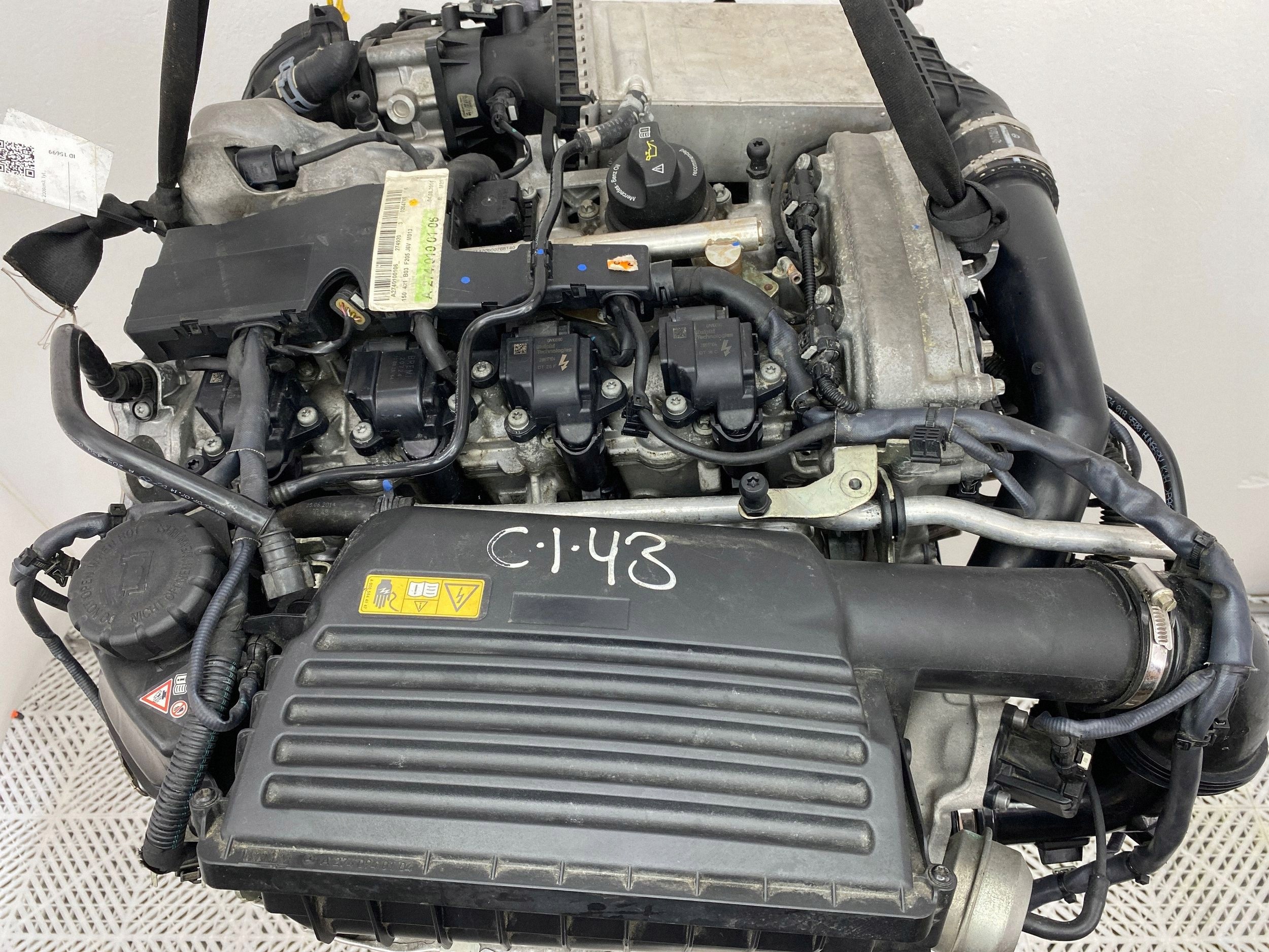 engine complete 274920 Mercedes GLK 250 X204 2014r 2.0 CGI 274.920