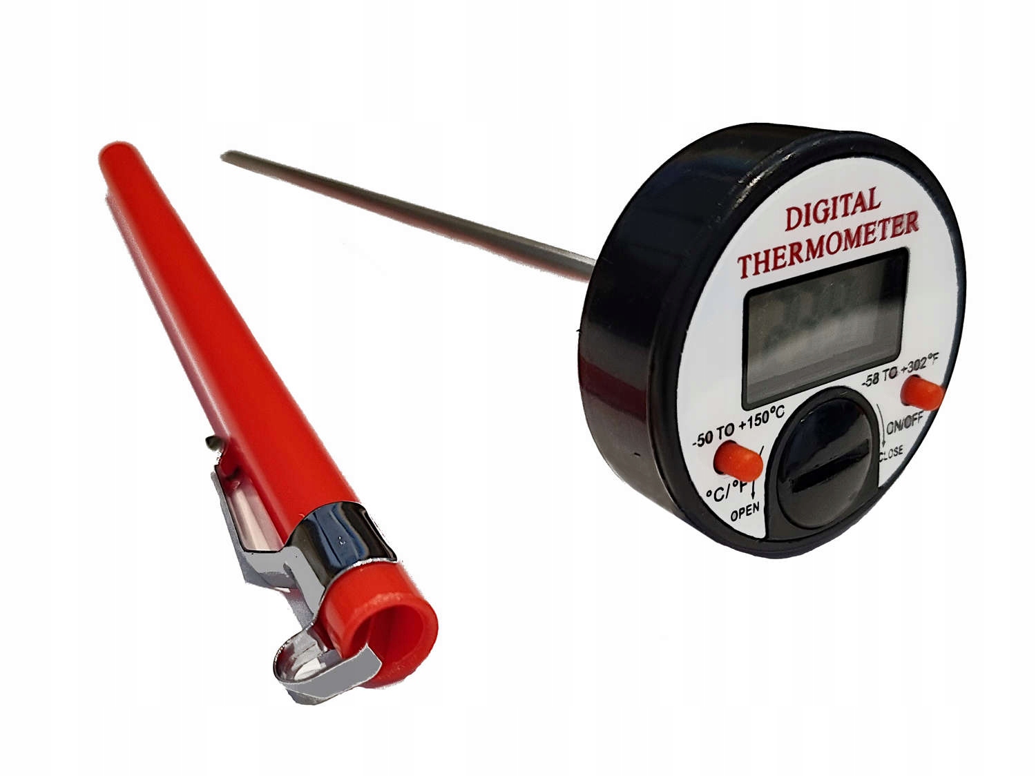 

Termometr cyfrowy z bagnetem klimatyzacja -50 +150