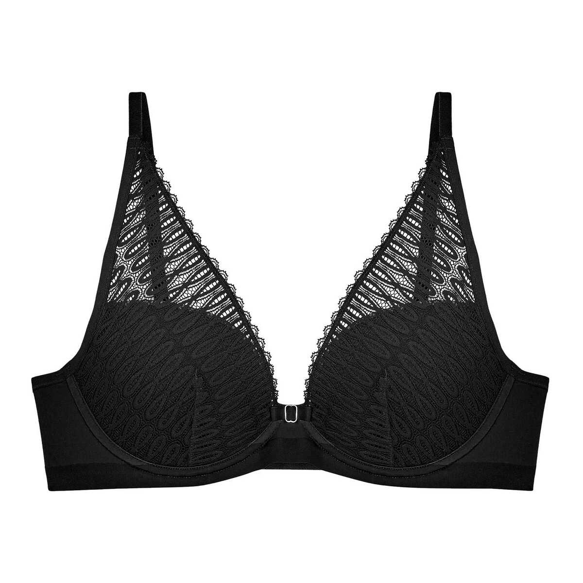 Triumph Podprsenka vyztužená krajkou Aura Spotlight Wp černá 70G