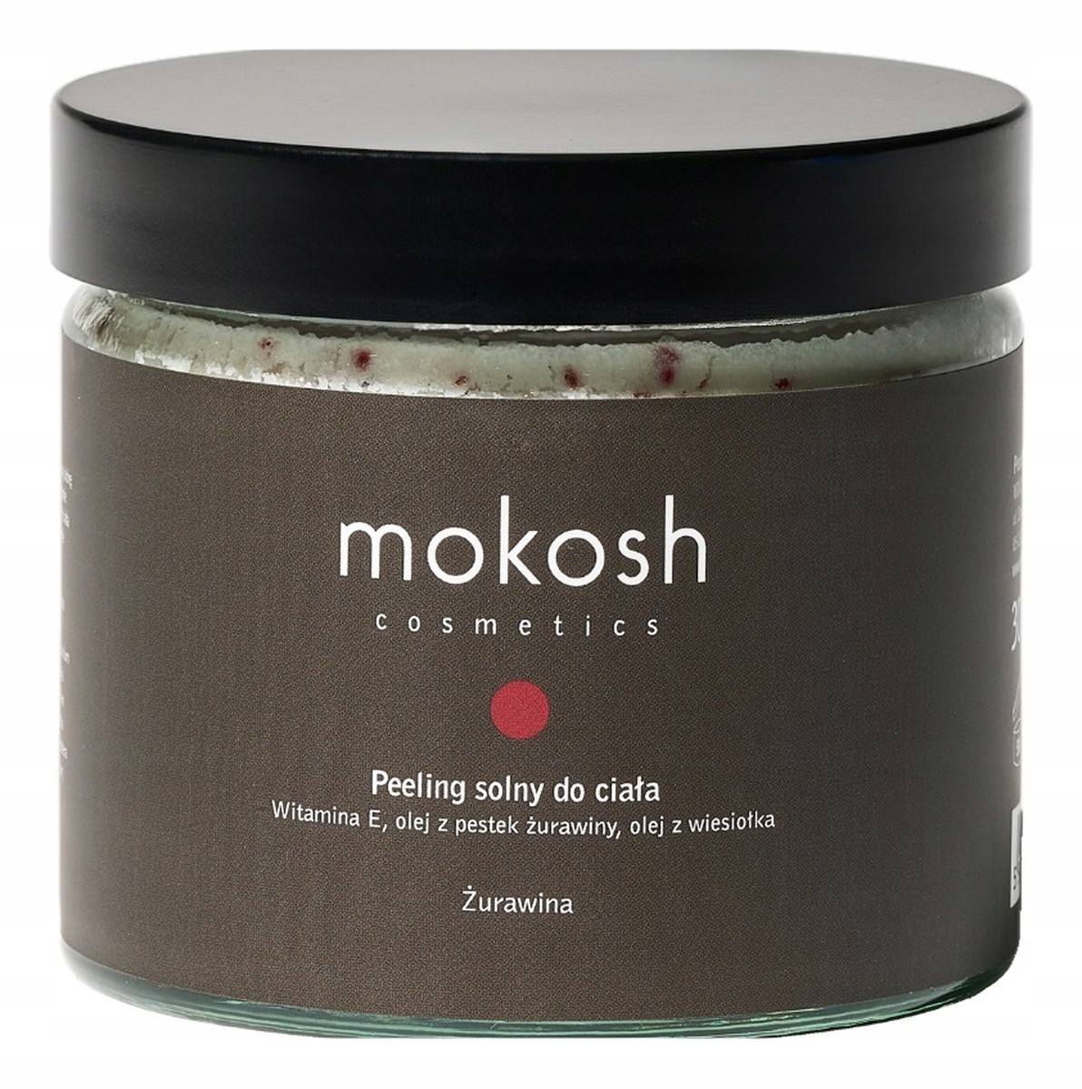 Mokosh Tělový solný peeling Brusinky 300 g