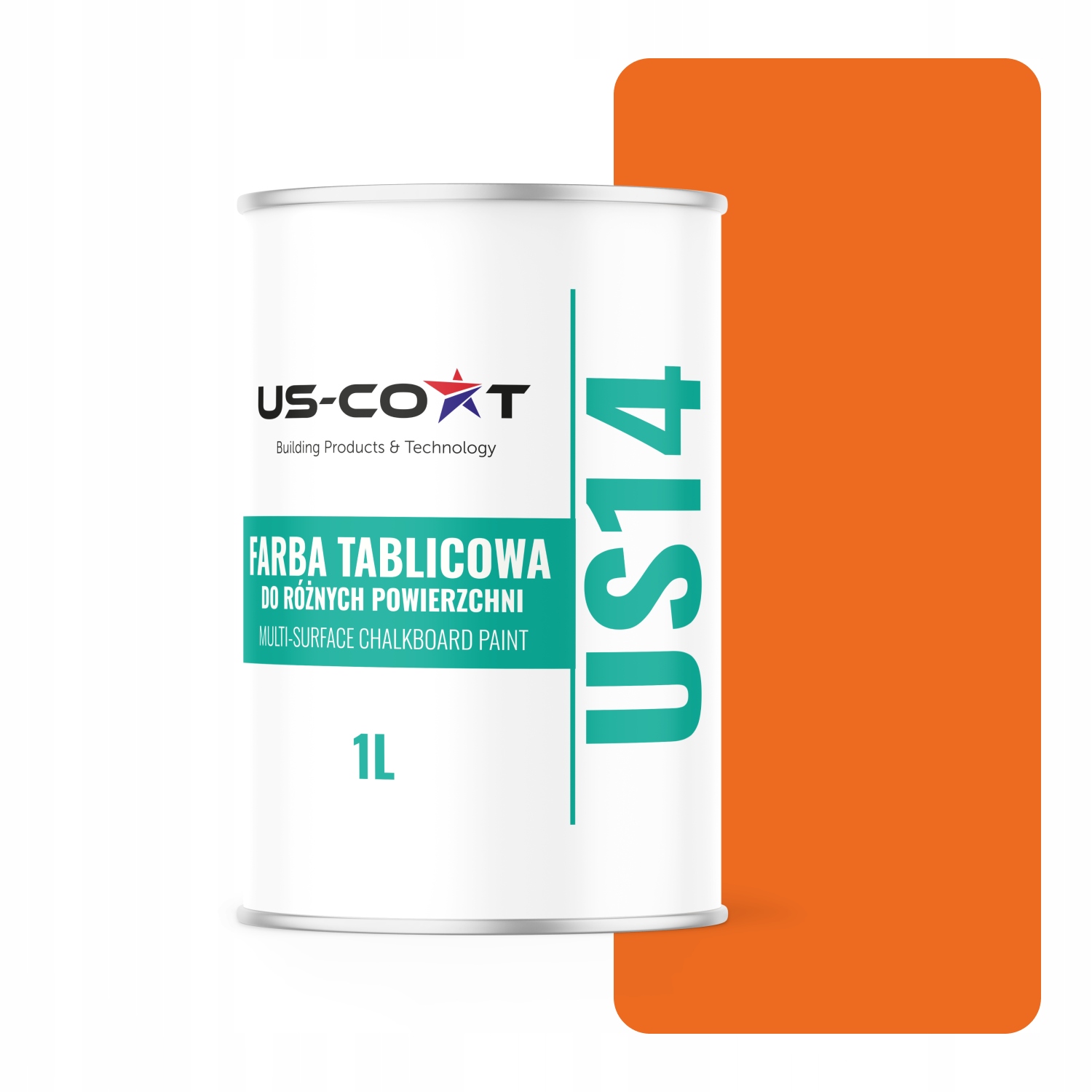 Barva Na Stěnový Nábytek Barva 1L Světle Červená Oranžová RAL2008 Matná