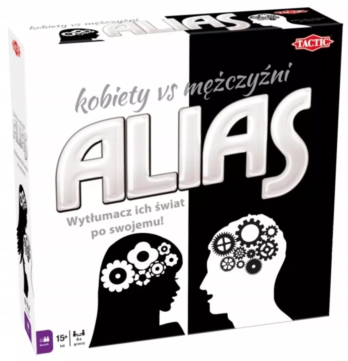 Alias Kobiety Vs Mężczyźni Gra Planszowa Towarzyska Słowna Imprezowa Zabawa