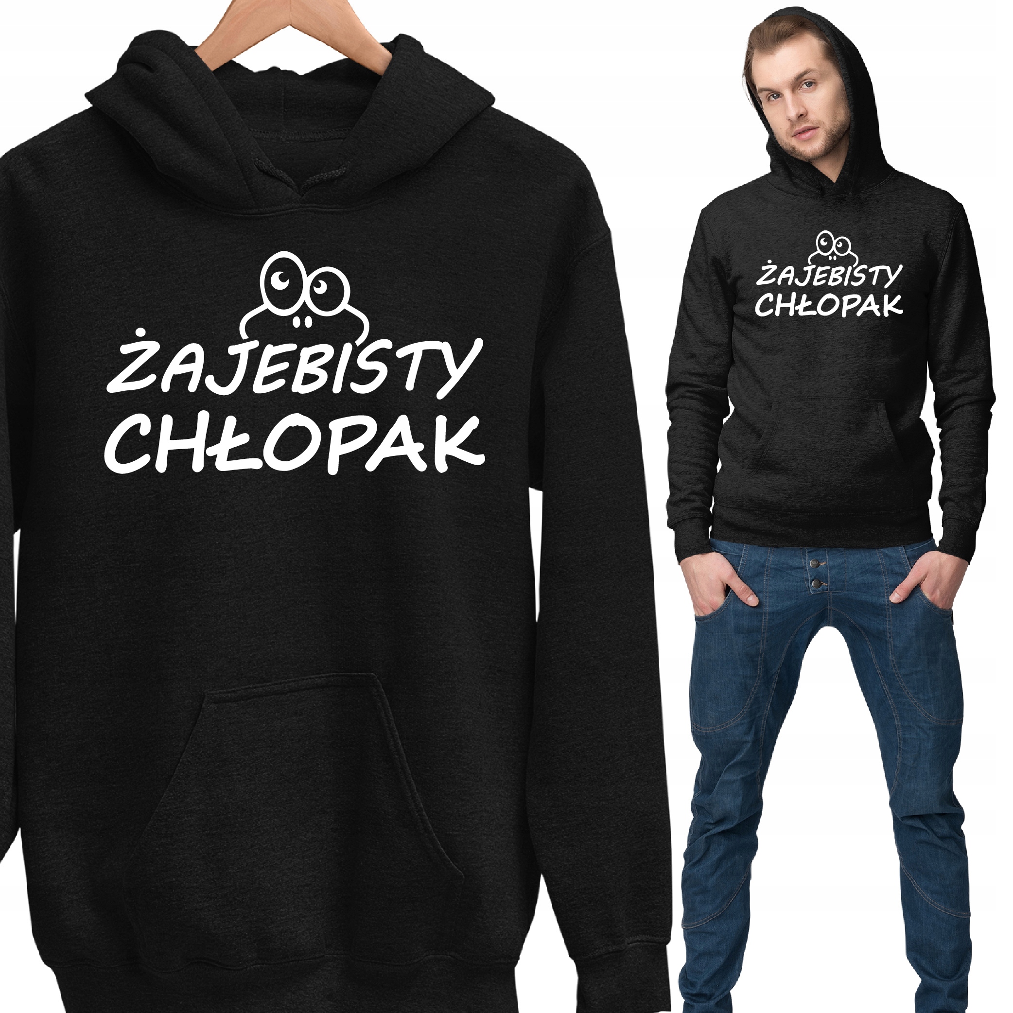 

Żajebisty Chłopak Bluza Z Kapturem Zabawna Prezent