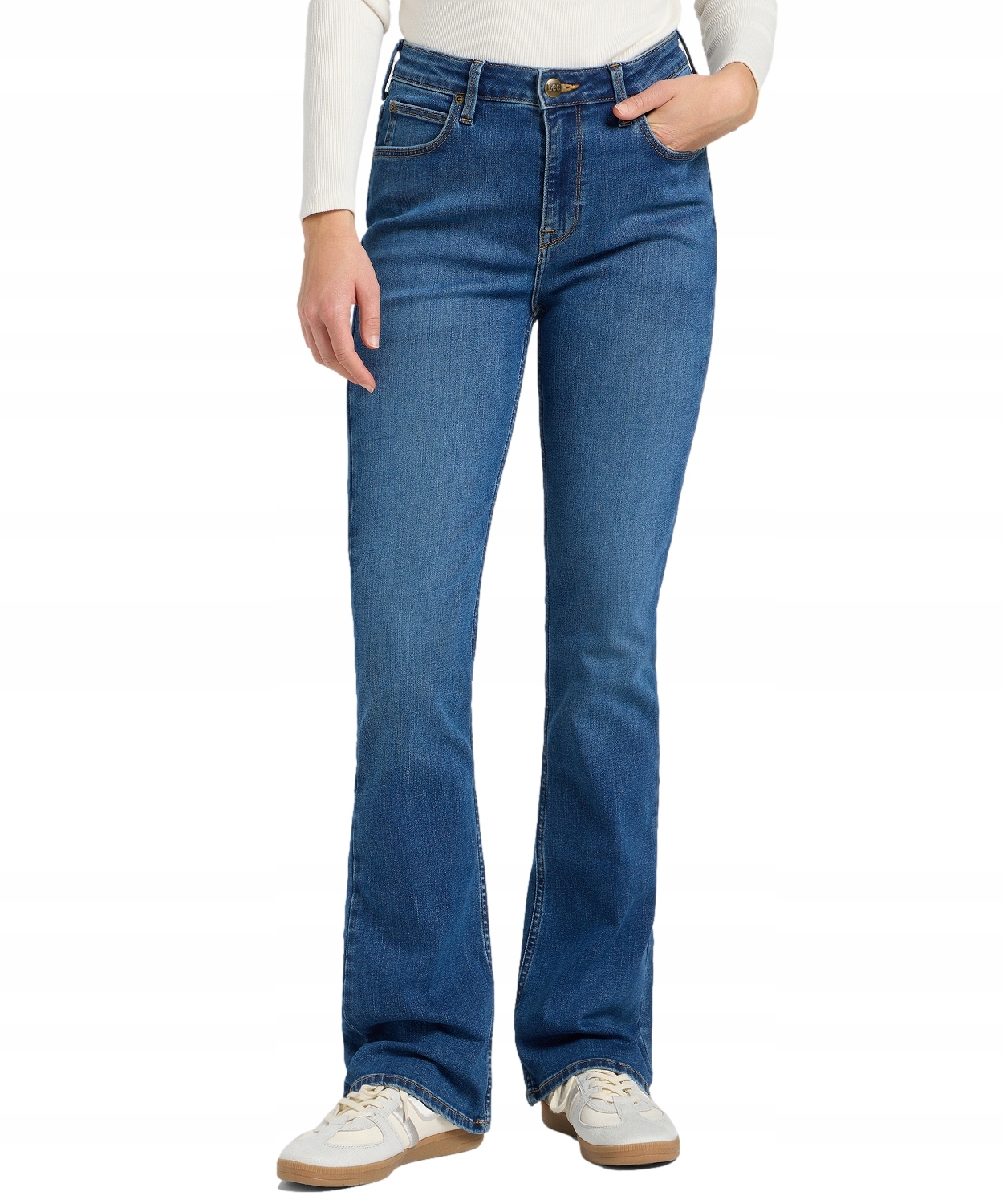 Džíny Lee Breese Bootcut 112370942 Deep In W 29 L 31