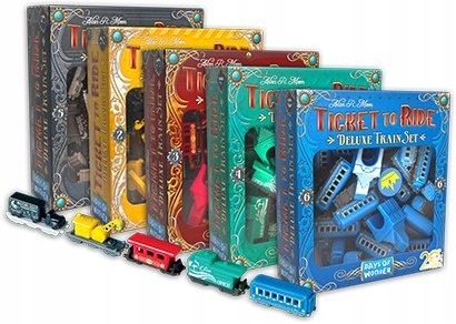 Wsiąść do Pociągu: Ekskluzywny Zestaw 5. pociągów na 20. Rocznicę Pl Rebel