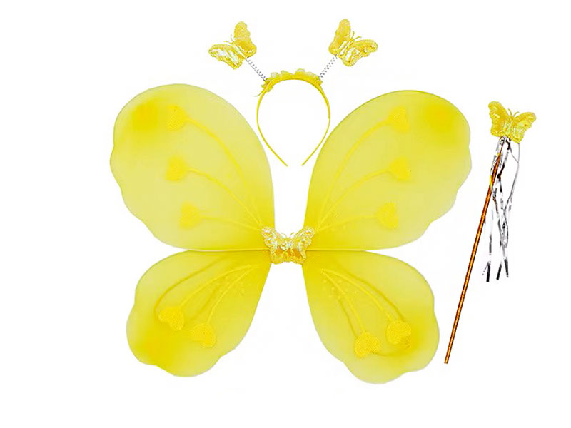 КОСТЮМ БАБОЧКИ БАБОЧКА БАБОЧКА КРЫЛЬЯ ПОВЯЗКА ПАЛОЧКА