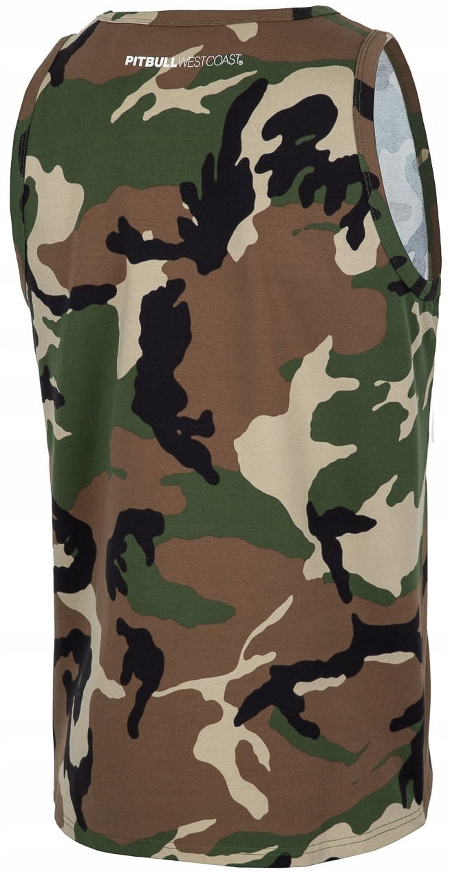 Koszulka Pit Bull Tank Top Slim Fit Logo moro 3XL Marka PITBULL