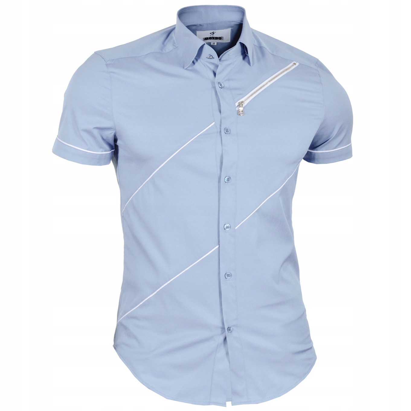 Pánská košile Mondo Exclusive Zipy Casual Léto