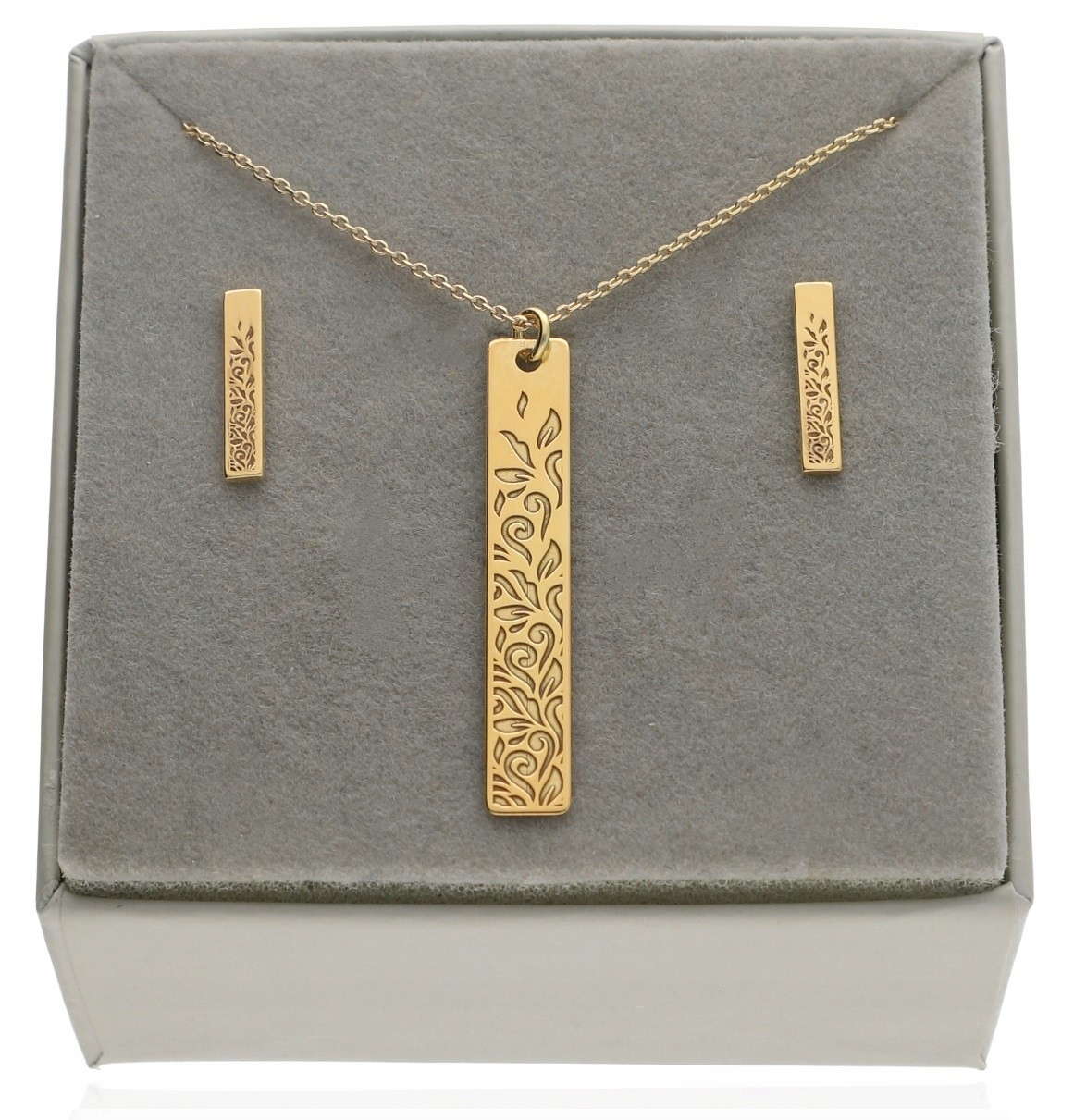 Zlatý komplet Celebrita plechová palička stříbro 925