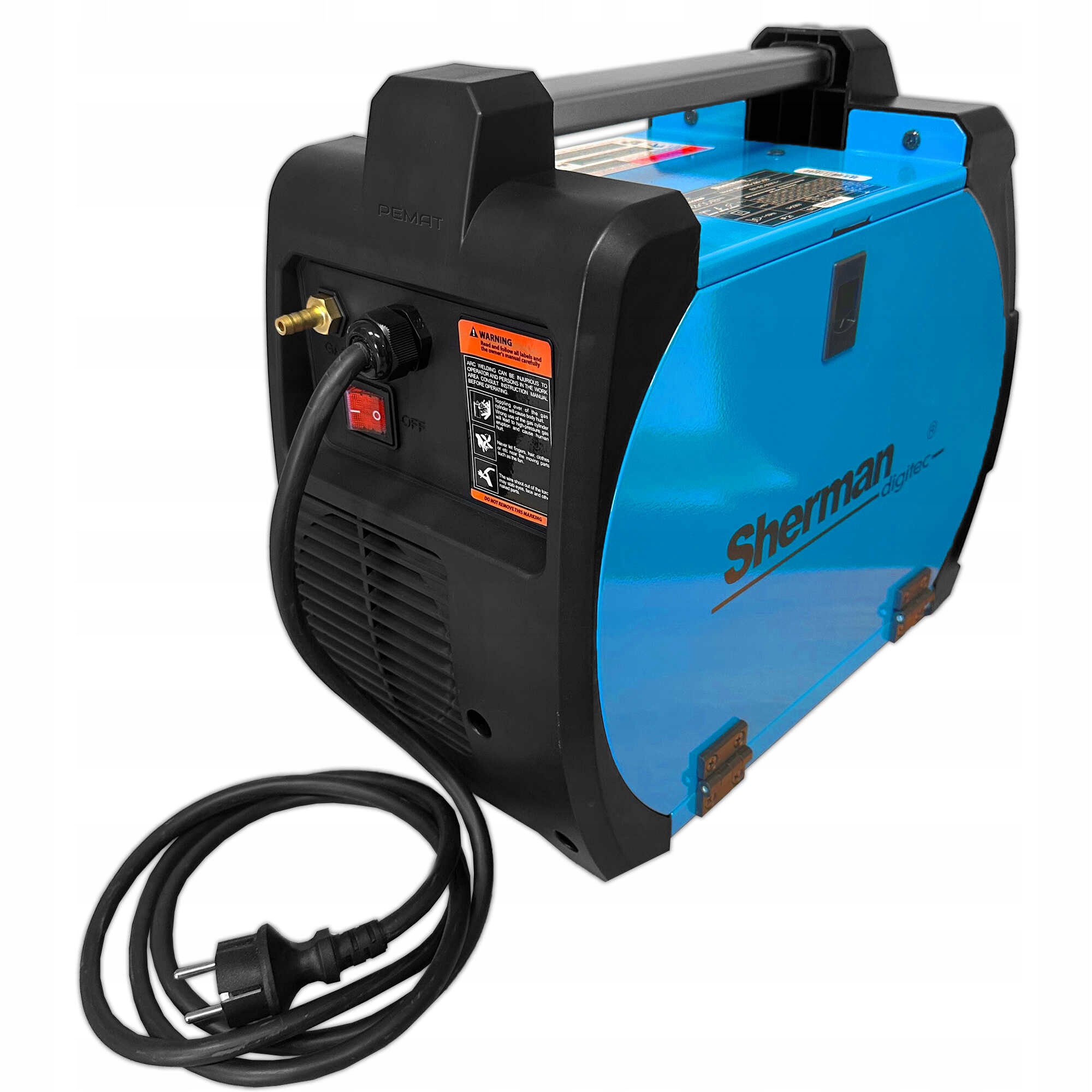 Zestaw Półautomat spawalniczy DIGIMIG 220 LCD Waga urządzenia 14 kg