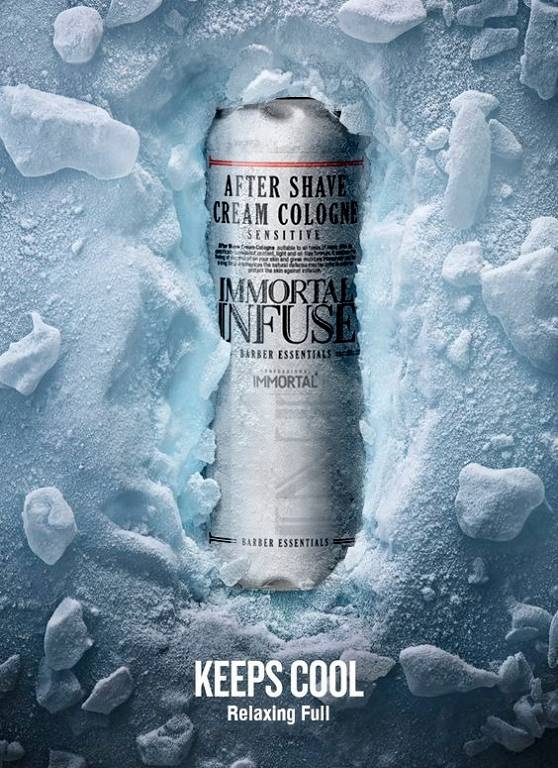 Immortal Infuse Cream Cologne Sensitive 400ml Kod producenta 8680304584417