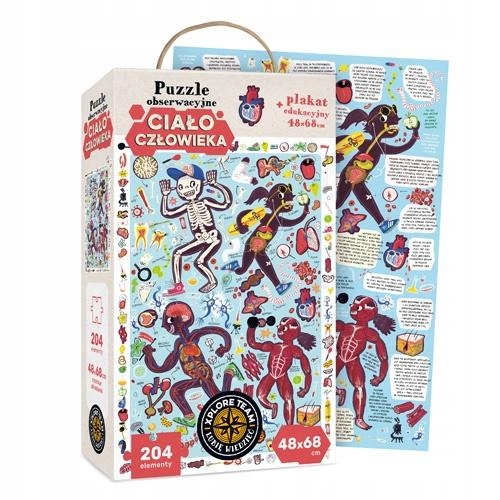

Xplore Team Puzzle Obserwacyjne Ciało Człowieka