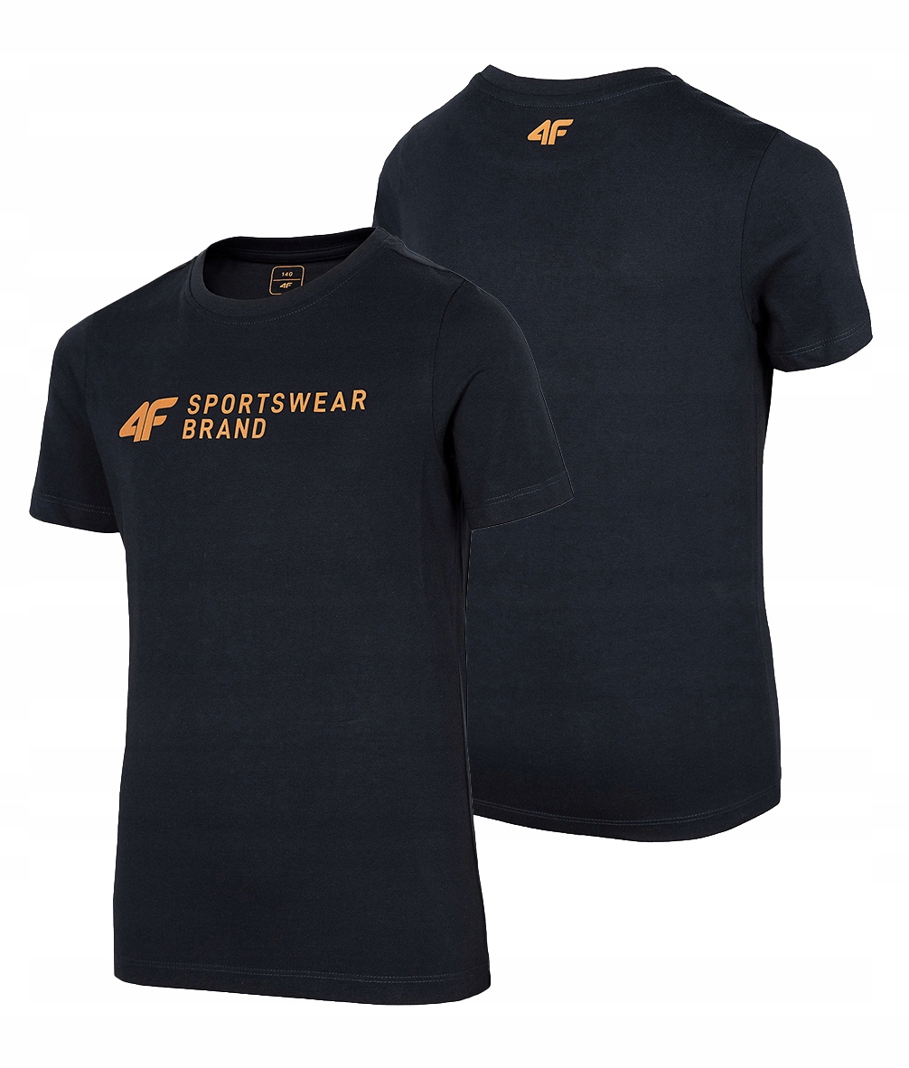

4F T-shirt Chłopięcy Koszulka Bawełniana JTSM003