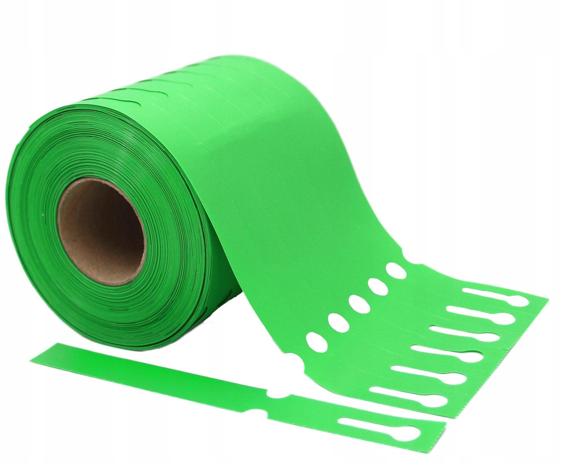 Smyčkové zahradnické/sadové etikety Zelené 160x17mm (17x160) 5000ks