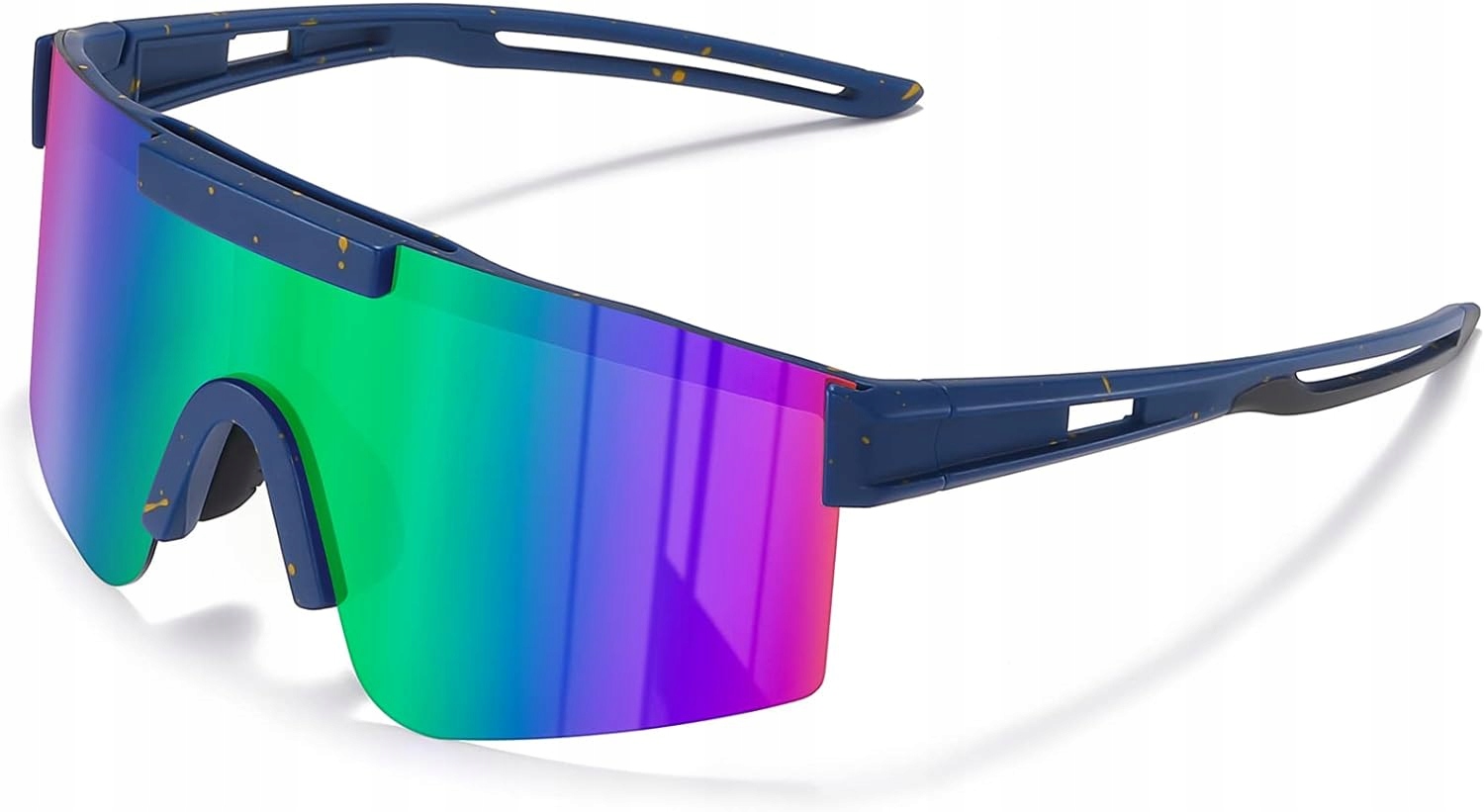 Suoso Okulary Sportowe Rowerowe Przeciwsłoneczne UV400 Niebieskie