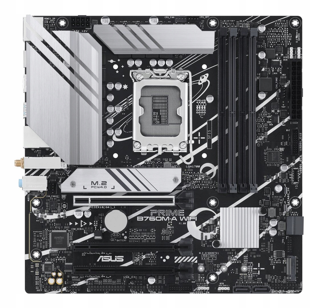 Asus Prime B760M-A Wifi Intel B760 Lga 1700 micro Atx